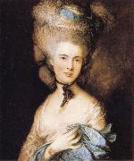 Woman in Blue Thomas Gainsborough